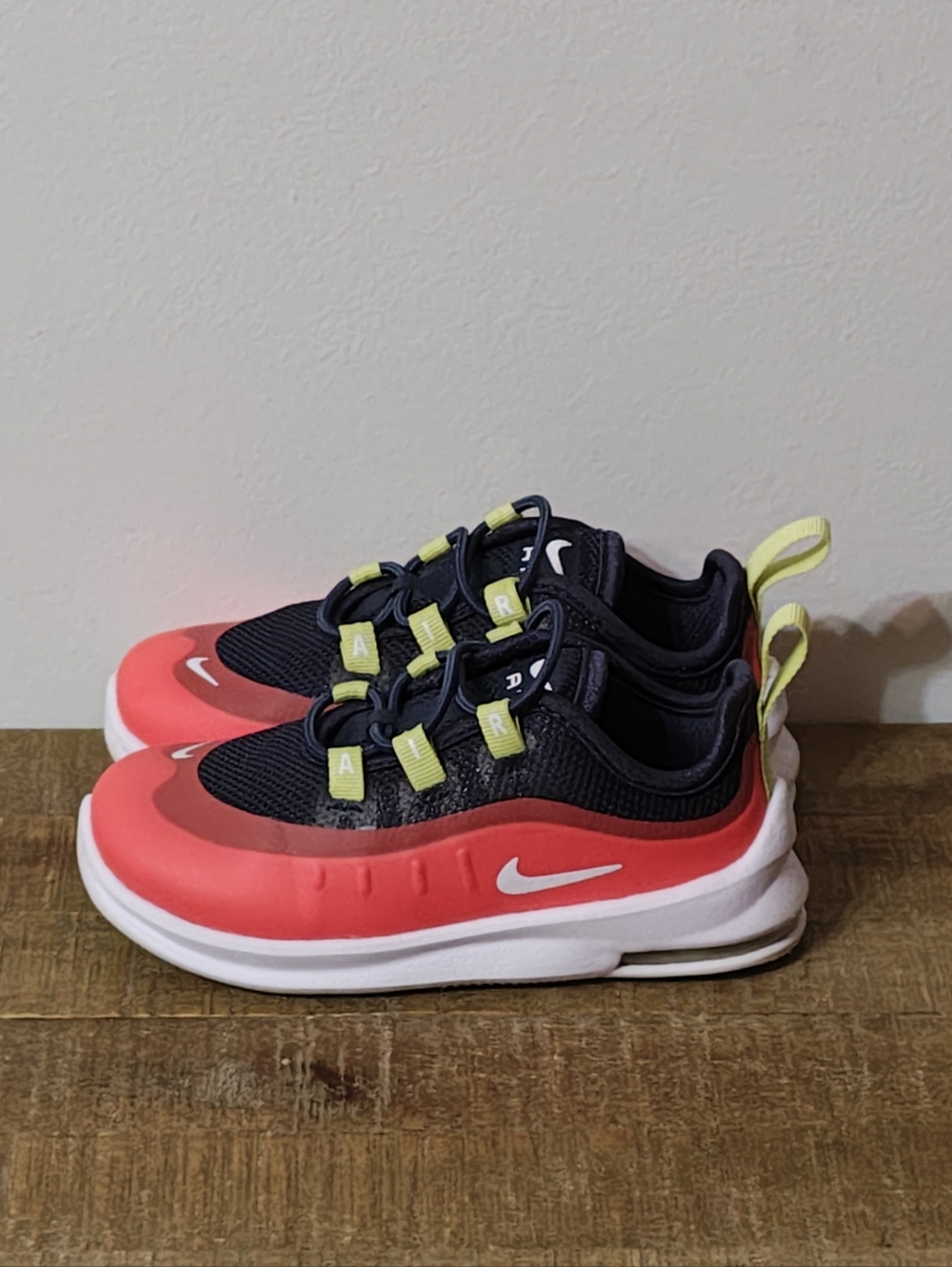 Nike Air Max Axis (TD) 'Deep Ocean Crimson' Toddler Size 8c